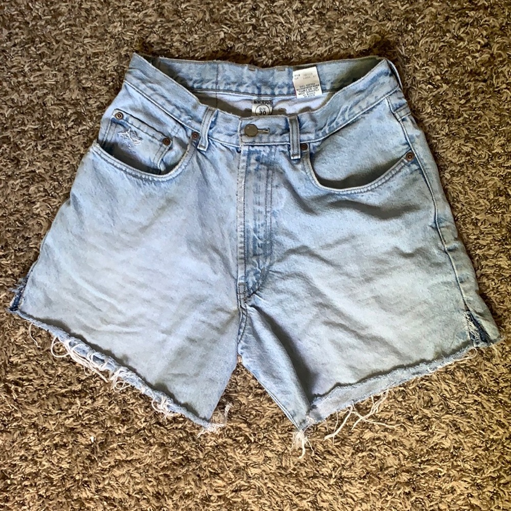 Lucky brand. Vintage. High waisted jean shorts.